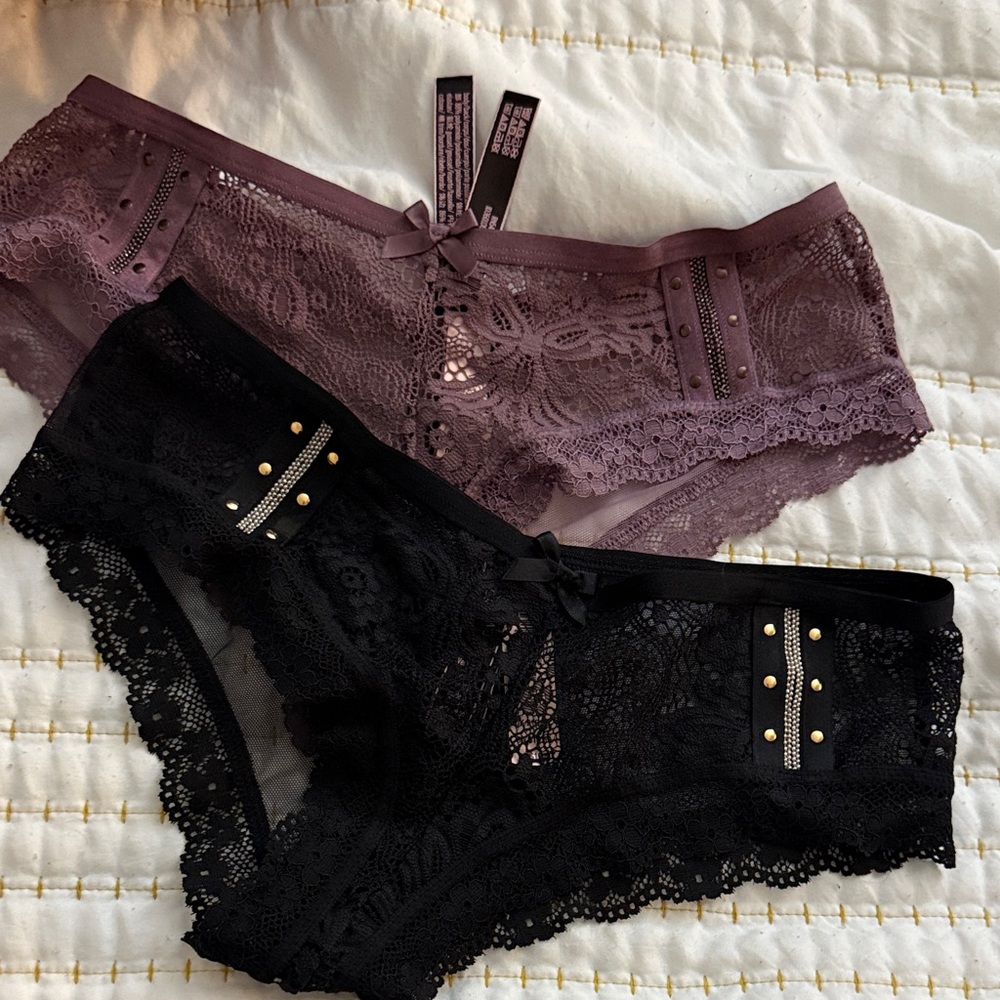 Victoria’s Secret MYSTERY Bundle - two panties thong or cheeky - SMALL - NWT - Picture 8 of 8